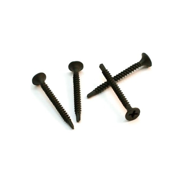 Drywall Screw, #6 x 1-1/4 in, Flat Head Phillips Drive